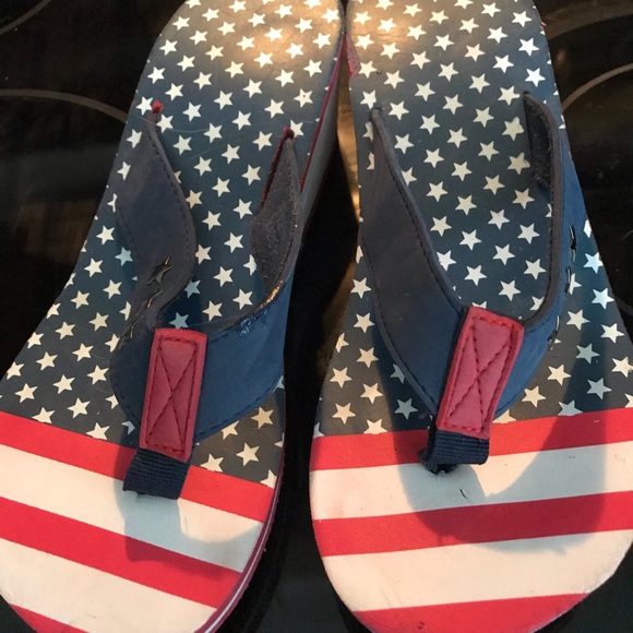 Avon Shoes - Patriotic wedge sandals